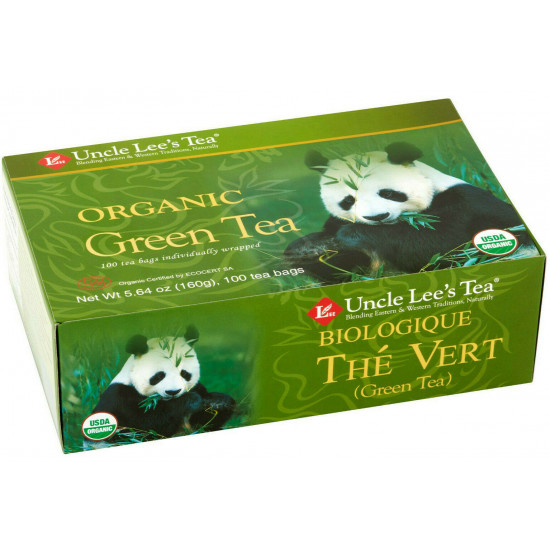 Uncle Lee's Legends Of China Organic Green Tea - 100 Tea Bags